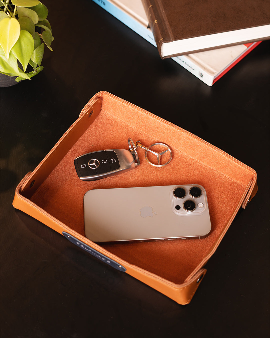 Order in Chaos - Leather tray