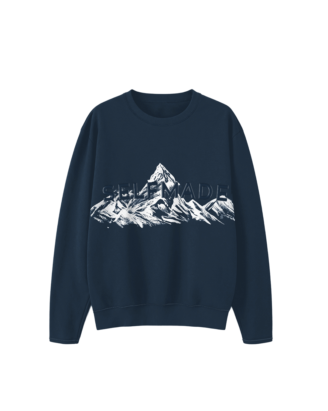 Quiet Altitude – Navy Crewneck