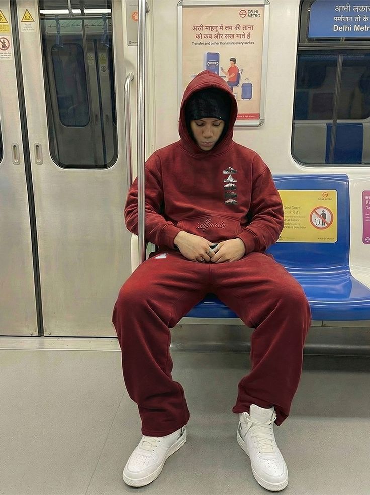 Summit Stack Coord Set - Maroon